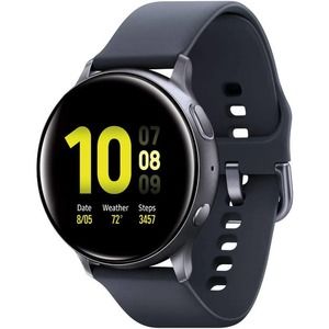 Copied - Samsung - Galaxy Watch Active2 Smartwatch 44mm Aluminum - Aqua Black